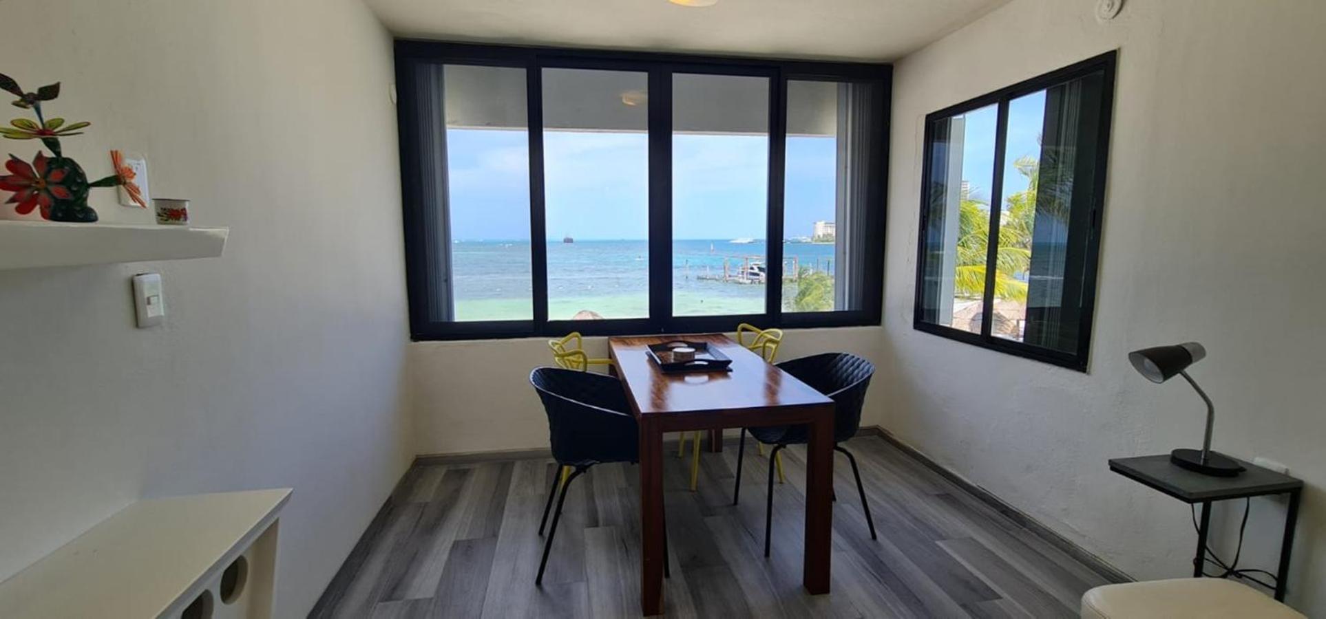Oceanfront Condo At Unique Location Cancún Exterior foto